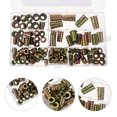 thumbnail image 1 of Mobutofu 120Pcs Round Base T Nut T Nut Set Carbon Steel Assorted Color Assembly, 1 of 4