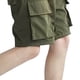 thumbnail image 3 of Pantalones cortos de verano para hombre con múltiples bolsillos, cierre con cordón, hasta la rodilla, corte holgado, pantalones cortos de playa informales de moda, 3 of 8