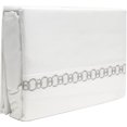 thumbnail image 1 of Johnson Home 300 Thread Count Egyptian Cotton Sheet Sets with Embroidery Details, 1 of 3
