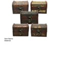 thumbnail image 2 of Soumake Vintage Jewelry Pearl Necklace Bracelet Storage Organizer Wooden Case Gift Box, 2 of 2