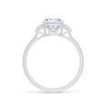 thumbnail image 2 of ANGARA IGI Certified Lab Grown 1.91 Ct Diamond Engagement Ring for Women in 14K White Gold (Size-7mm| Color-F-G| Clarity-VS) | April Birthstone, Anniversary, Jewelry Gift for Women | Diamond Ring, 2 of 8