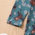 thumbnail image 5 of RUTAYY Summer Toddler Girls Long Sleeve Ruffles Cartoon Cow Prints Monokini One-Piece Swimwear Beach Onesie Swimsuit Bikini Pool Brazilian Beachwear, 18-24 Months, 5 of 7