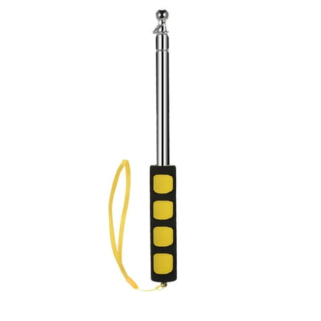 - Brand New 1.2 Meters Outdoor Flagpole Stainless Steel Telescopic Flag Pole for Teachers' Teaching Pointer Tour Guide Banner 47