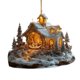 thumbnail image 1 of Adorno navideño colgante de acrílico, ¡imprescindible para decorar tu hogar en estas fiestas!, 1 of 2