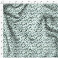 thumbnail image 4 of Soimoi Poly Georgette Fabric Leaves & Floral Artistic Fabric Prints by Yard 52 Inch Wide, 4 of 5