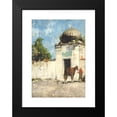 thumbnail image 2 of Alberto Pasini 11x14 Black Modern Framed Museum Art Print Titled - The Sentinel, 2 of 5