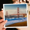 thumbnail image 7 of 3drose, the Golden Gate Bridge, San Francisco, California, Usa, 6 Greeting Cards with Envelopes, 7 of 7