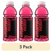 (3 pack) vitaminwater Power-C Dragonfruit Flavored Water Beverage Bottle, 20 fl oz