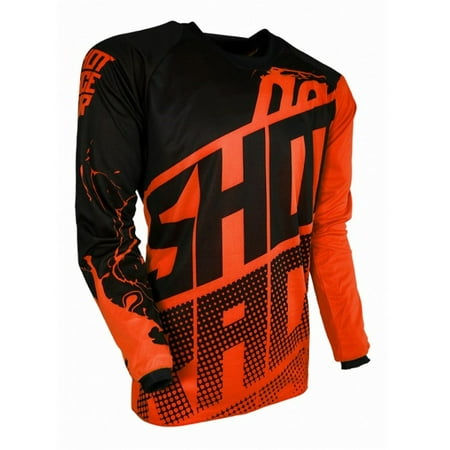Shot Devo Kid Venom Junior MX Offroad Jersey Neon Orange