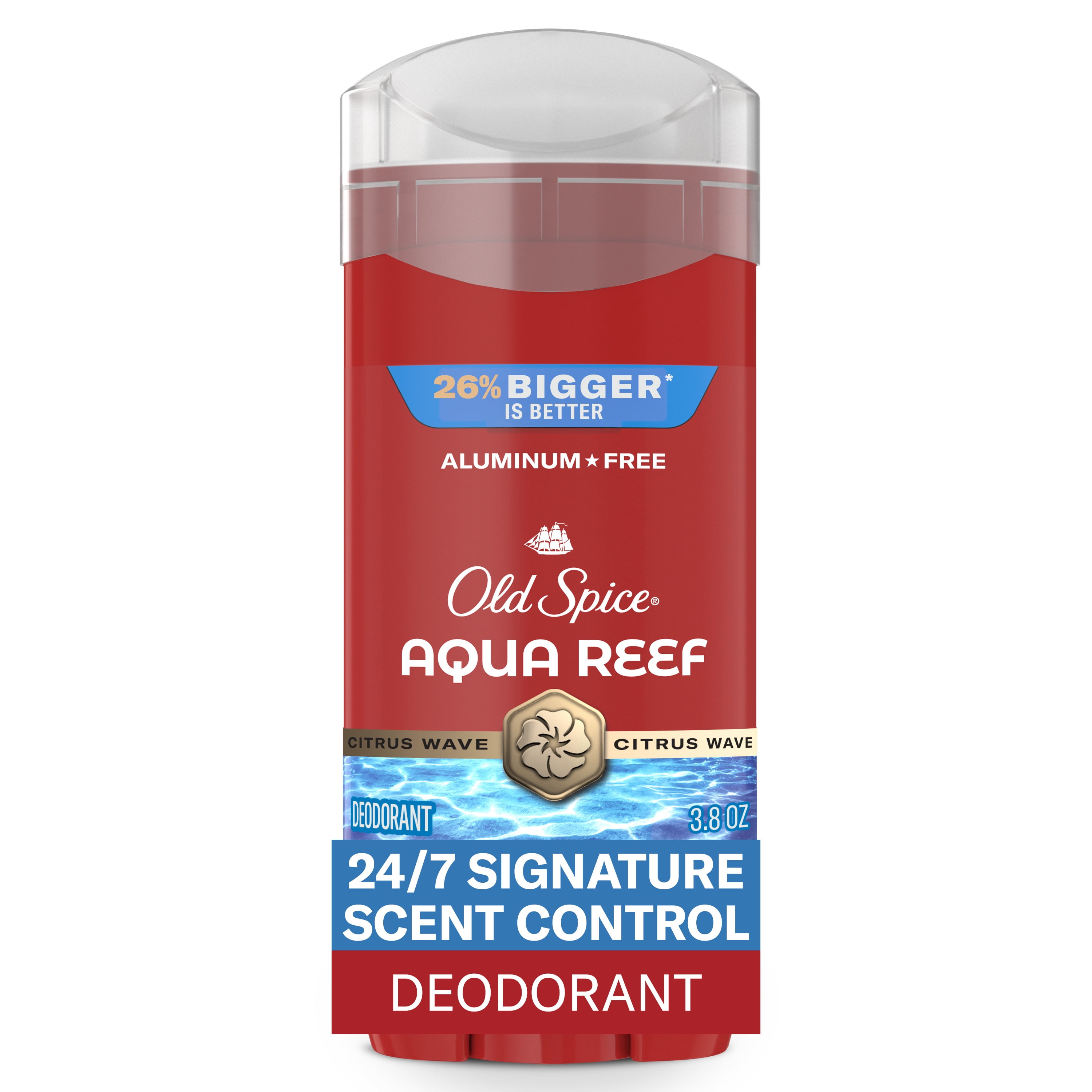 Old Spice Aluminum Free Deodorant for Men, Stick, Krakengard, 3.0