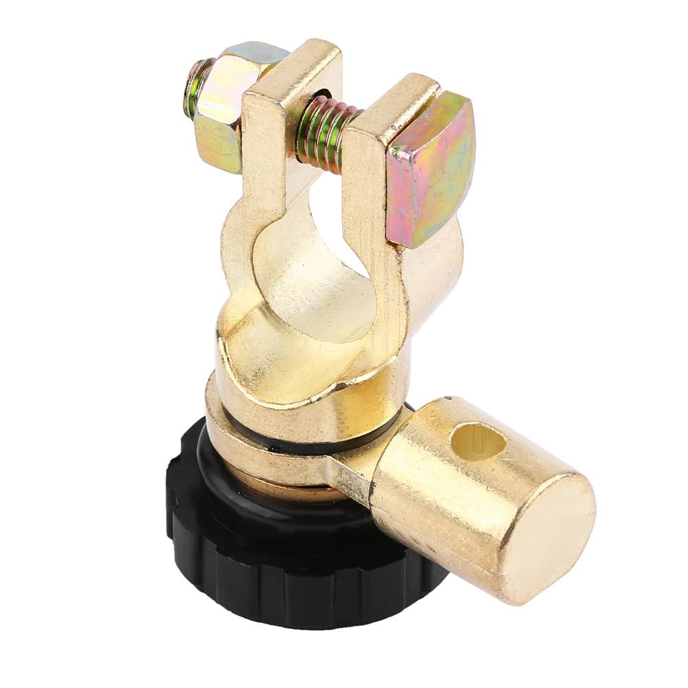 Black Battery Link Terminal Cut-off Switch Master Disconnect Isolator for Universal