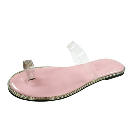 

Tie Sandals for Women Heel Women Summer Fashion Sandals Flat Retro Buckle Sandals House Sandals for Women Arch Support