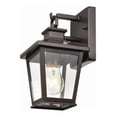 thumbnail image 7 of Millennium Lighting  Bellmon 1 Light Outdoor Wall Sconce in Powder Coat Bronze with Clear Glass Shade 10 Inch 7 to 12 Inches, 7 of 7