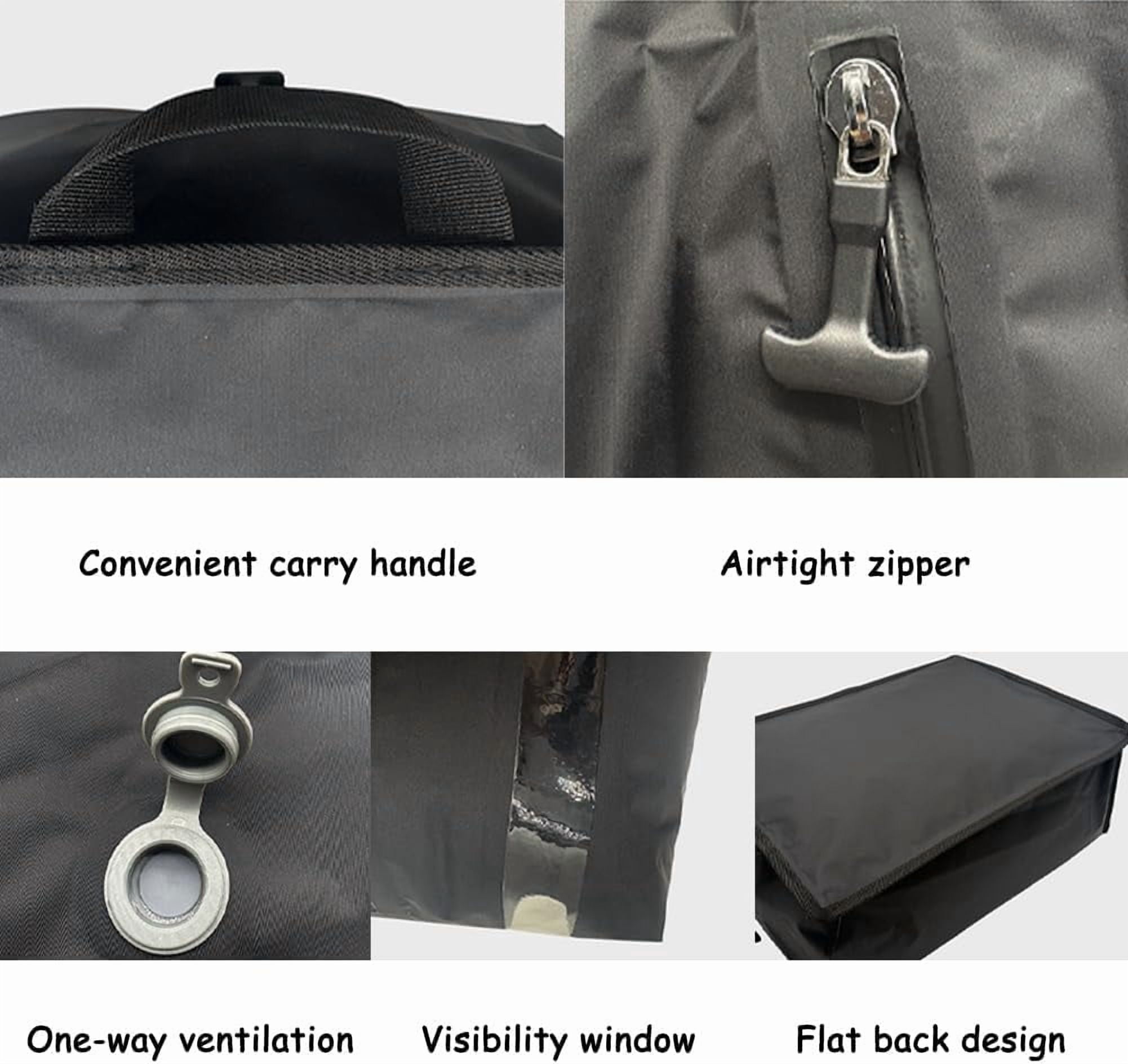 2packbag with Vacuum Bags for Suitcase, Travel Vacuum Bags with Pump Portable USB Electric Saver Backpack Storage Luggage Lightweight Air Compression Seal Packing Save Space