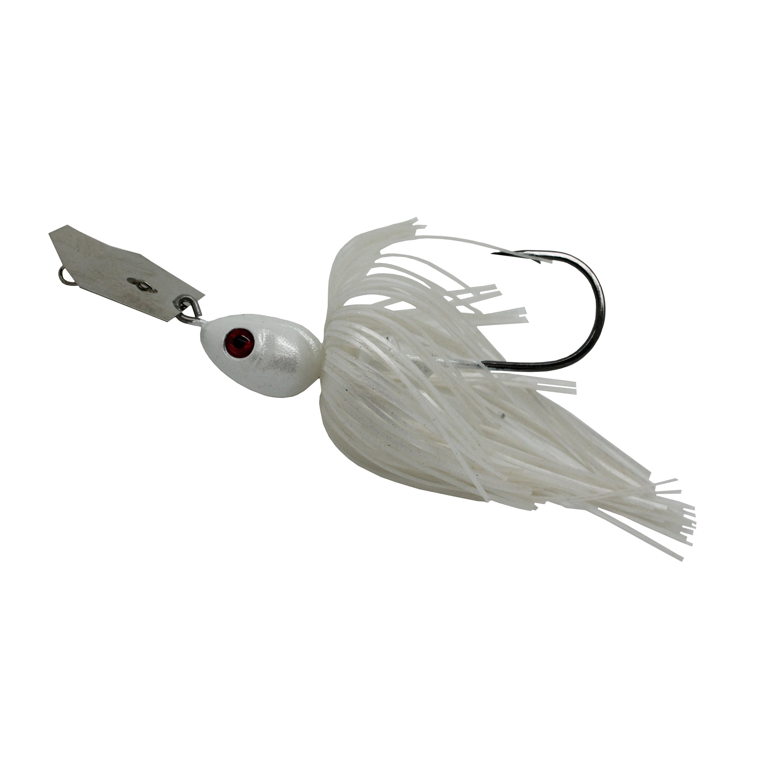 Z-man ChatterBait Projectz Lures 3/4 oz Weight, 6/0 Hook, Pearl Ghost ...