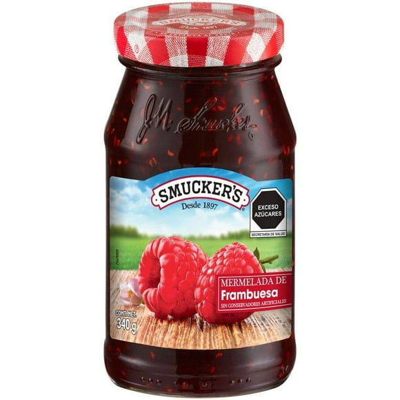Mermelada de frambuesa Smucker's 340 g