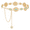Gold, variant on JASGOOD Western Chain Belts for Women Cowgirl Ladies Belt for Dresses Jeans