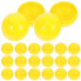 thumbnail image 2 of SHISUYAN 50pcs Yellow Openable PVC Lottery Balls for Party Decor and Games Engaging Interactive Play, 2 of 8