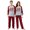 2026, variant on iHapHap Gnomies Couple Christmas Pajamas, Cotton Blend Matching Holiday Sleep Set, Womens S