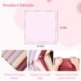 thumbnail image 4 of 160 hojas de papel de regalo de flores, 8 colores impermeables, hojas de embalaje de ramo con bordes de oro rosa, suministros de ramo de floristería semitransparentes para manualidades, 22.8 × 22.8 pu, 4 of 6