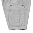 thumbnail image 4 of WTOBBY Men's Summer Loose Fit Cargo Shorts with Multiple Pockets, Casual Sports Beach Pants for Outdoor Adventures and Daily Wear ,Light Gray XL, 4 of 5