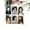 6-grid (groove size), variant on Four/Nine-grid Small Card Display Stand Six-grid Idol Card Groove Acrylic Photo Frame Card Album Desktop Ins Style Display Stand