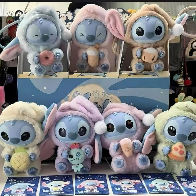 Disney Stitch Eat Something Before Sleep Series Vinyl Plush