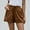 Brown pants for women, variant on up to 60% off Gifts Usmixi Womens Drawstring Elastic Waist Shorts Summer Breathable Soft Cotton Linen Short Pants Casual Solid Loose Straight Pocket Shorts Blue m