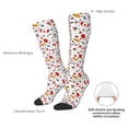 thumbnail image 5 of Picia Women Crew Soft Moisture-wicking Socks Canada Day Pattern Design Cotton Socks, One Size fit All, 5 of 9