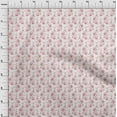 thumbnail image 4 of oneOone Viscose Jersey White Fabric Watercolor Floral Sewing Fabric By The Yard Printed Diy Clothing Sewing Supplies 60 Inch Wide-aD, 4 of 5