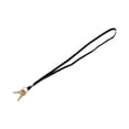 thumbnail image 4 of Deluxe Lanyards, Metal Ring Fastener, 36" Long, Black, 24/Box | Bundle of 2 Boxes, 4 of 4