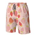 thumbnail image 4 of Fotbe Strawberry Trajes de Baño Estampados para Hombre, Shorts de Verano de Secado Rápido, Ropa de Playa, Bañadores-3X-Large, 4 of 6