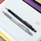 thumbnail image 5 of Bolígrafo Rotring 800 retráctil de punta media, color negro, 5 of 9