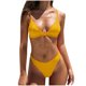 thumbnail image 1 of Conjunto de traje de baño de estilo caliente para mujer, traje de baño Sexy de Color puro a la moda Fridja  nalpqowj21819, 1 of 4