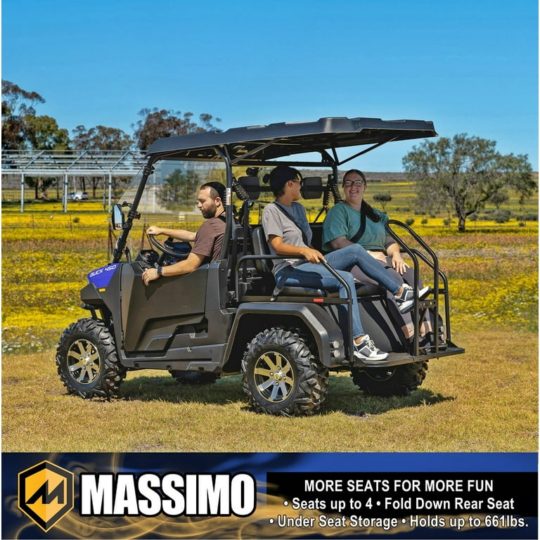 Massimo Buck 450X Side by Side UTV 4 Seat EFI 4 Stroke 352cc/25 HP