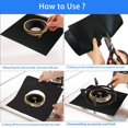 thumbnail image 4 of Gas Stove Top Protection Pad Washable Oil Anti-Fouling Gas Stove Cleaning Pad, 4 of 5