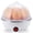 White, variant on Generic Egg Cooker & Egg Boiler 7 Egg Capacity 3-in-1 Electric Boiled Egg,Vegetable Cooker,Poacher,Scrambled,Omelet Maker with Auto Shut Off Feature Multipropose Boiler and Steamer (Pink),Medium
