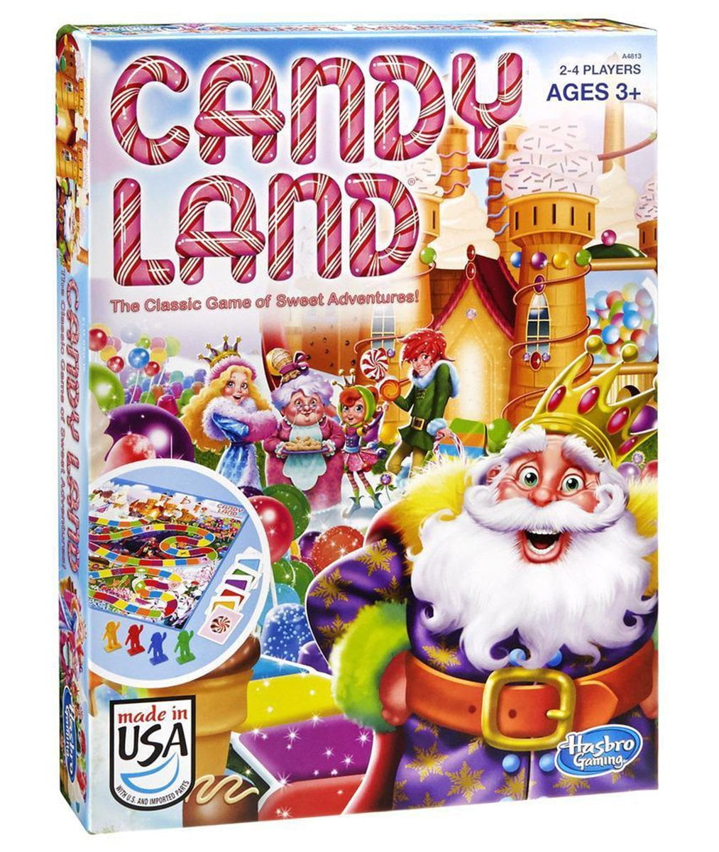 4700 for sale online Hasbro Candy Land Kingdom Of Sweet Adventures Board Game 