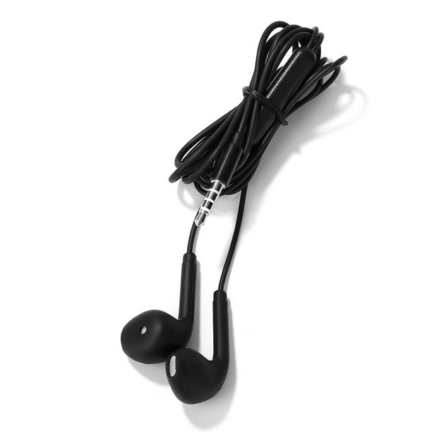 onderdak De controle krijgen Souvenir U19 Wired Earbuds Earphones with Noise Canceling Mic 3.5mm Headphone Jack -  Walmart.com