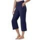 thumbnail image 1 of Pantalones de yoga cortos de cintura alta para mujer - Poliéster y spandex para uso diario y estilos de vida activos, 1 of 7