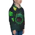 thumbnail image 3 of Lsque Pikmin Patten Youth Hoodie Sweatshirt Pullover with Kangaroo Pocket Boys and Girls Hoodie Warm Hoodie for Kids, 3 of 8