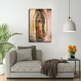 thumbnail image 2 of Our Lady of Guadalupe Canvas Poster Holiday Gift HD Picture Modern Aesthetics Mural Wall Art Decoration (Framed,16×24inch), 2 of 5