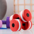 thumbnail image 2 of Eonox 1Pc EVA Foam Water Resistance Dumbbells for Pool & Water Aerobics, Lightweight Waterproof Mancuerna - Non-Slip Design (10.8" x 5.9"), 2 of 5