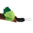thumbnail image 4 of Esquirla Pet Bird Toy Cage Swing Leaf Decor Rope Hanging Climb Toy Parrot Crawling Bridge 75cm, 4 of 8