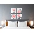 thumbnail image 3 of -Modern Wall Art Flowers and Pebble Stone Spa Pictures Canvas Art Grey Decor(Blush), 3 of 5