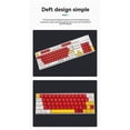 thumbnail image 3 of 137 Keys Keycaps Hot Sublimation PBT Key Cap Fit Laptop PC Game Office Mechanical Keyboard Keycaps, 3 of 5