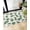 White, variant on Shag Bath Rugs Green Monstera Palm Leaves Seamless Plush Soft Fluffy Doormat Floor Carpet,Non-Slip Living Room Bedroom Kitchen Entryway Door Mats Summer Tropical Plant