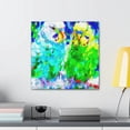 thumbnail image 4 of Parakeets in Expressionism - Canvas, 4 of 10