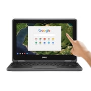 Restored MP1 - Dell Chromebook 11 3120 11.6 Touchscreen N2840 4GB 16GB Chrome Laptop in Black