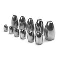 thumbnail image 6 of 1/2/5pcs High Quality New Additional Weight Quick Release Casting Tear Drop Shot Weights Fishing Tungsten fall Sinker Line Sinkers Hook Connector 5.3G-5PCS, 6 of 8